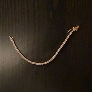 3mm cut tennis bracelet